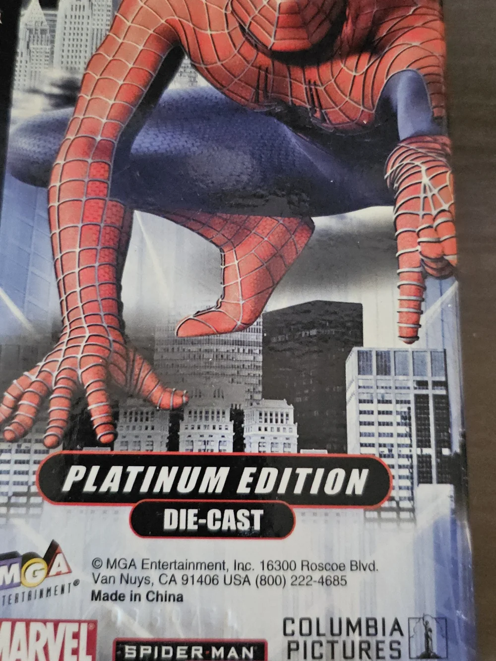 Spiderman Platinum Edition Silver & Black Movie-Themed Toy Car Set - Kids Toys